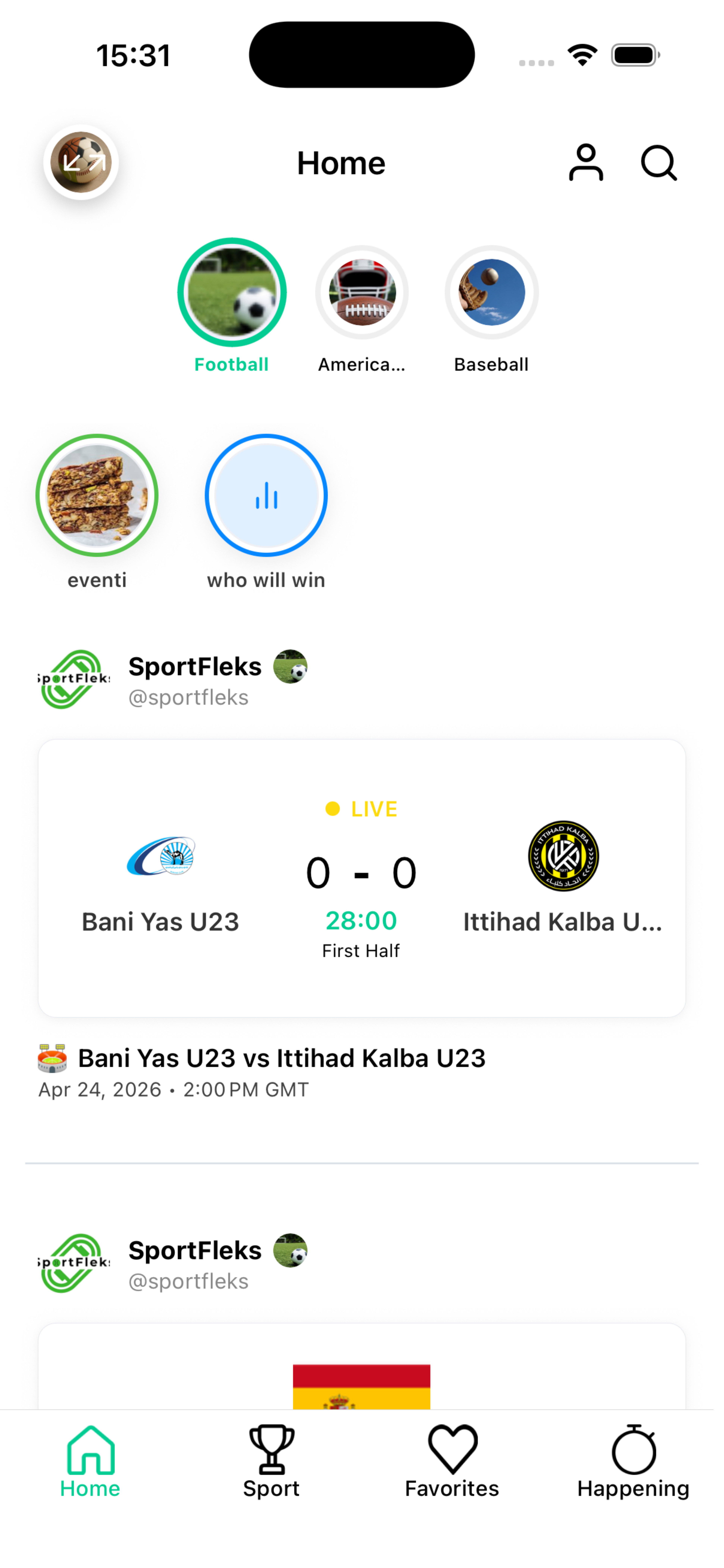 SportFleks live moment 02